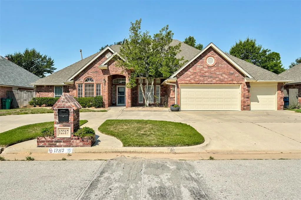 Exterior of 12217 Lorien Way, Oklahoma City, OK 73170